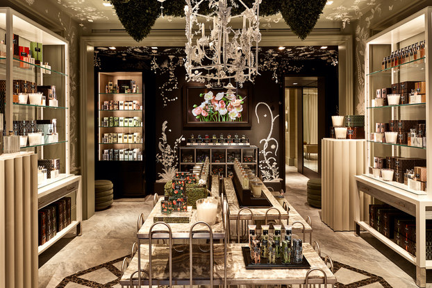 Interior of NEST New York's flagship store.