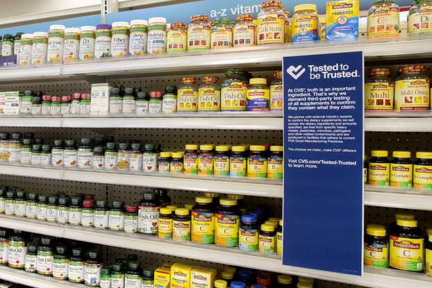 cvs vitamin display