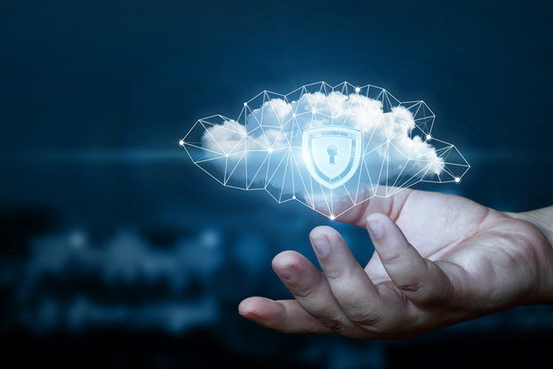 Security cloud with lock