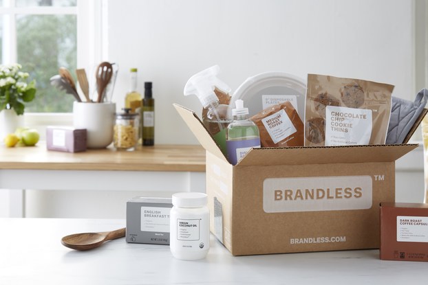 box, brandless, household items