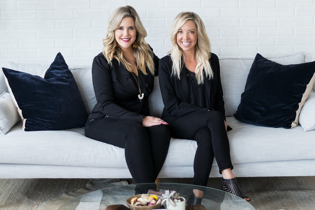 ChicExecs founders on a couch
