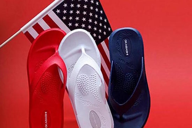 okabashi flip flops