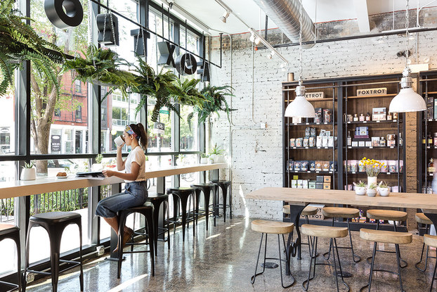 interior of foxtrot store