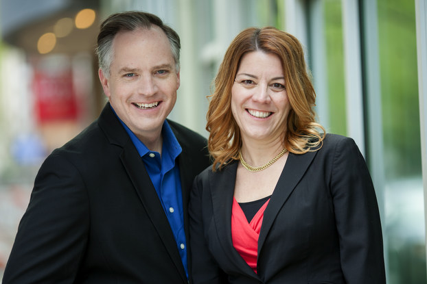 karin hurt and david dye headshot
