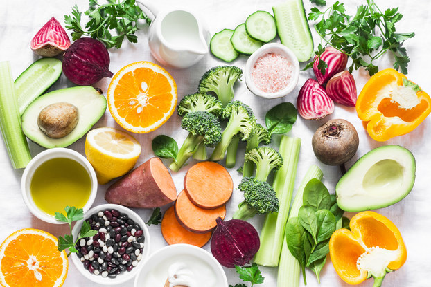 Fruits and vegetables