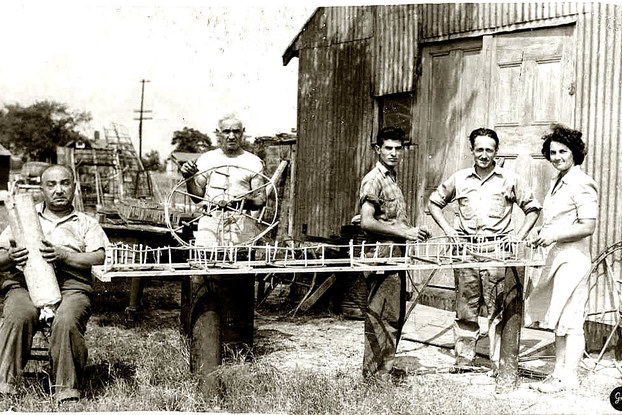 Vintage photo of Grucci Family