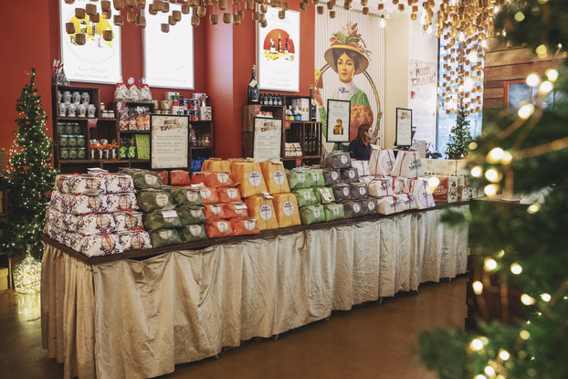 display at eataly holiday market