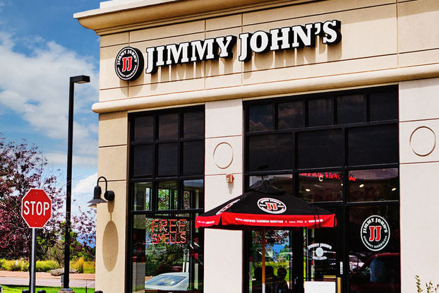 exterior of jimmy john's restaurant location