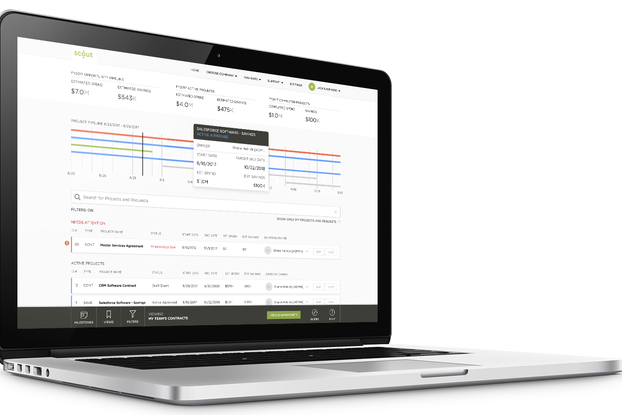 scout rfp software on macbook screen