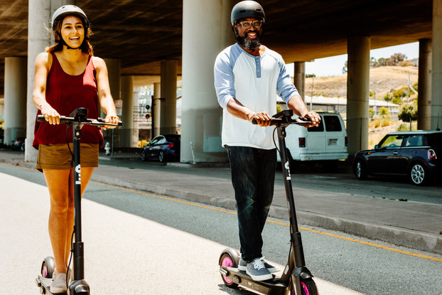 people using lyft scooters