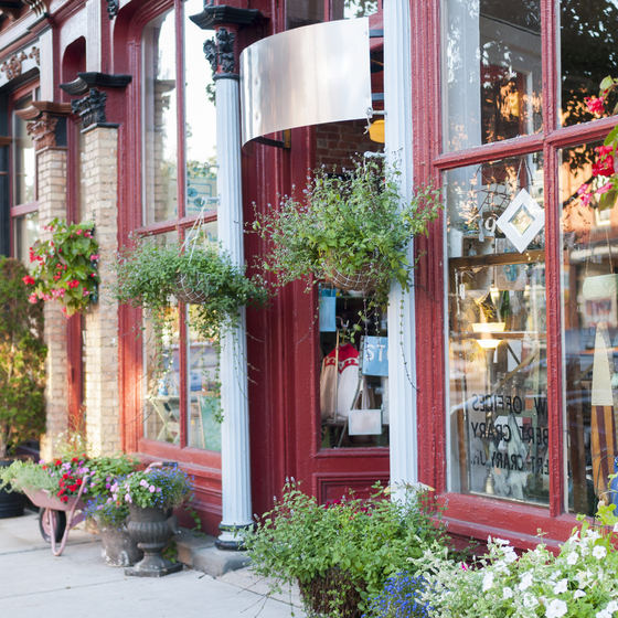 exterior of local small business