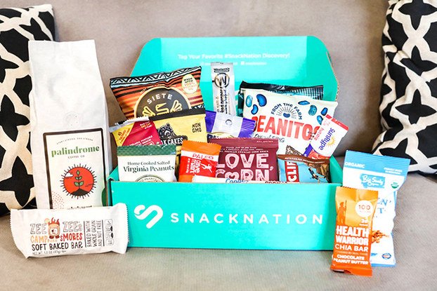 work-from-home wellness box from snacknation