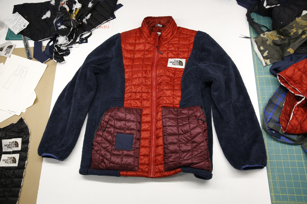 jacket made through The North Face Renewed initiative
