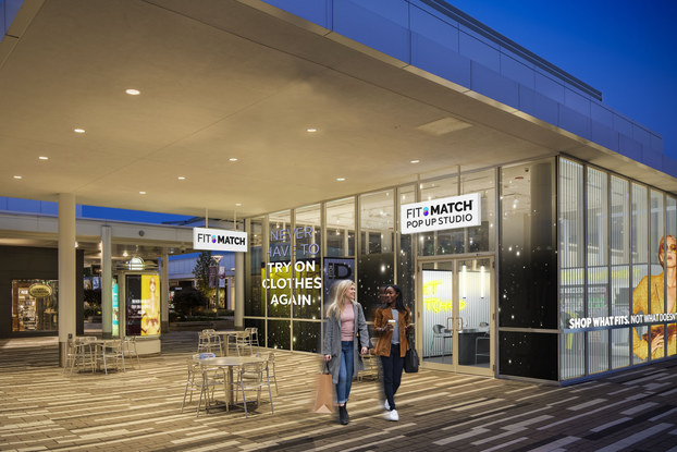 Fit:Match popup location at Oakbrook Center in Chicago