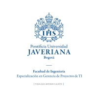 Especialización en Gerencia de Proyectos de TI - Pontificia Universidad Javeriana