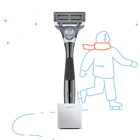 Razor and stand duo