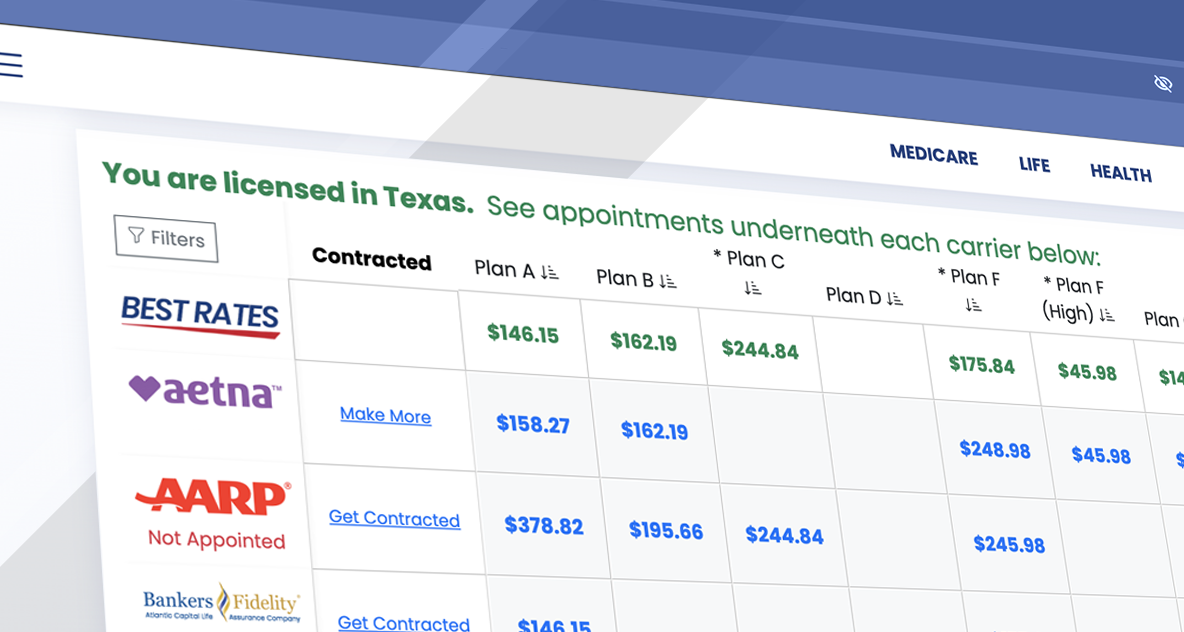 Integrated with your Licenses and Appointments