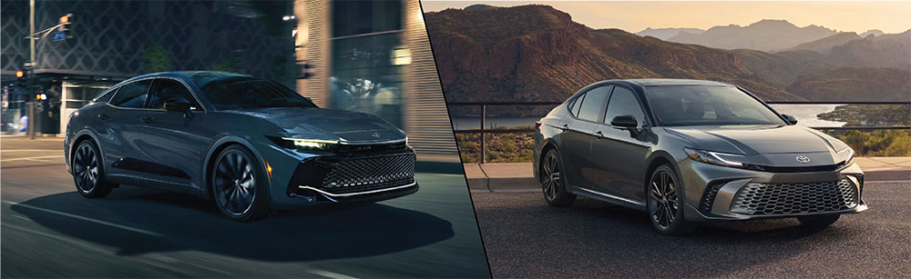 2025 Toyota Crown vs 2025 Toyota Camry
