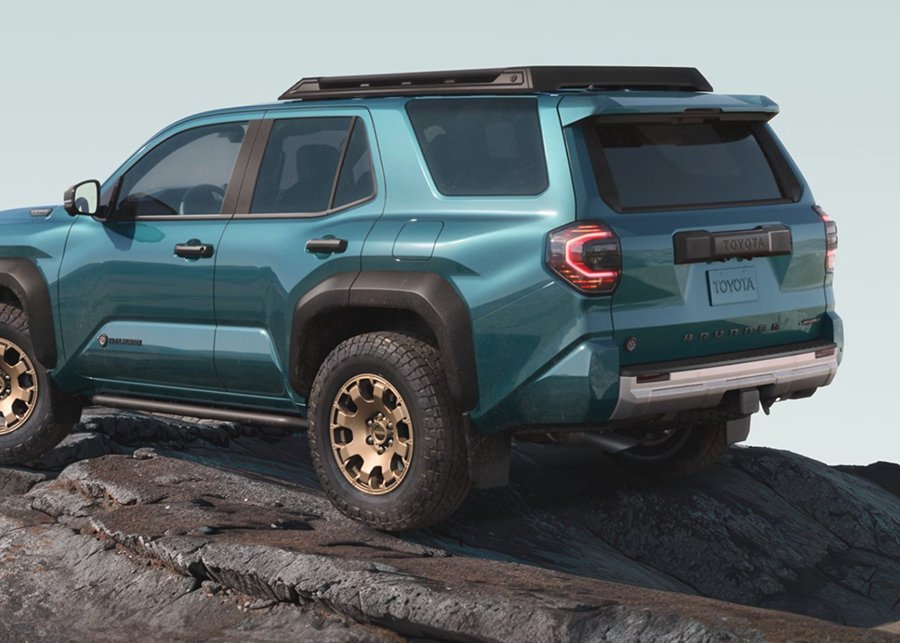 Redesigned 2025 Toyota 4Runner Exterior Features