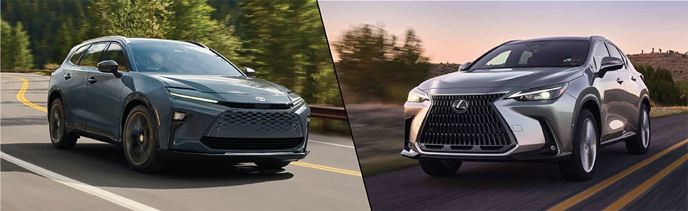 2025 Toyota Crown Signia vs 2025 Lexus NX Hybrid