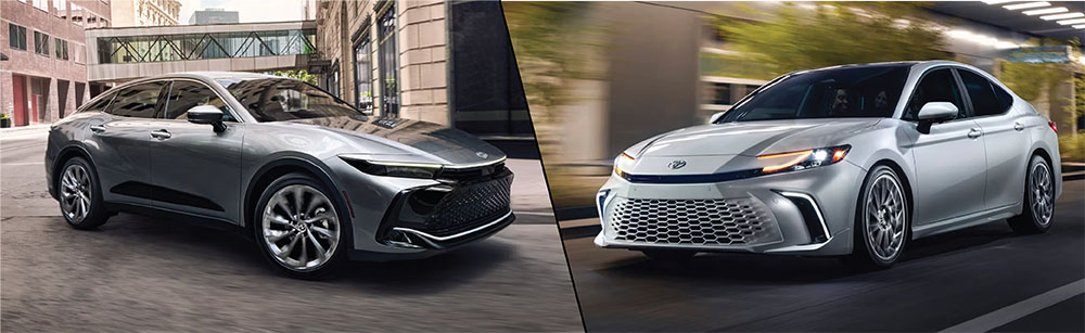 2025 Toyota Crown vs 2025 Toyota Camry