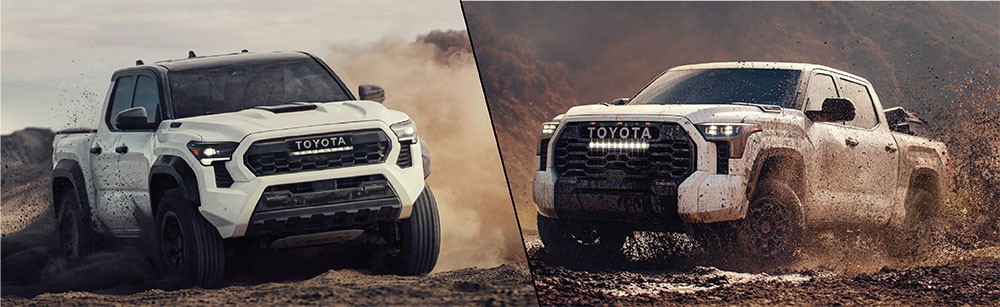 2025 Toyota Tundra vs 2024 Toyota Tacoma