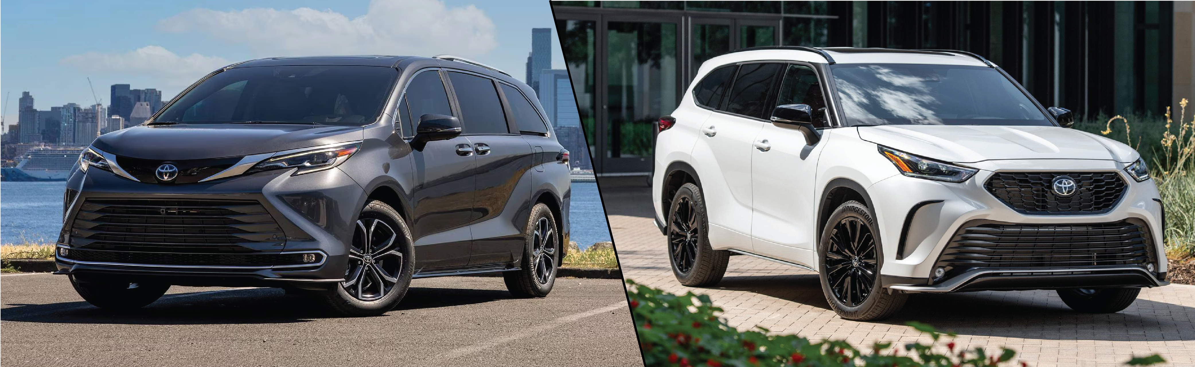 2025 Toyota Sienna vs. 2025 Toyota Highlander