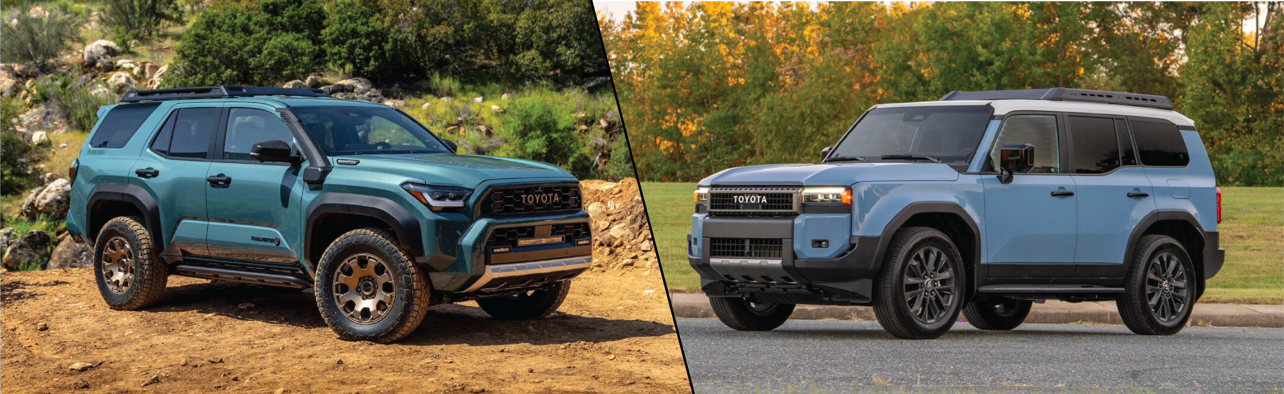 025 Toyota 4Runner vs. 2025 Toyota Land Cruiser (Newbold Toyota)