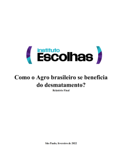 Como o Agro brasileiro se beneficia do desmatamento