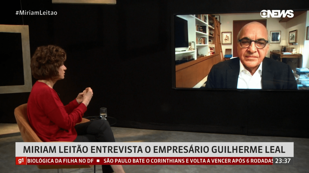 Entevista Guilherme Leal Miriam Leitão (4)