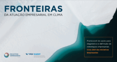 FRONTEIRAS DA ATUAÇÃO EMPRESARIAL EM CLIMA