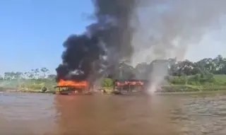Foco de incêndio no Leste Cristalino