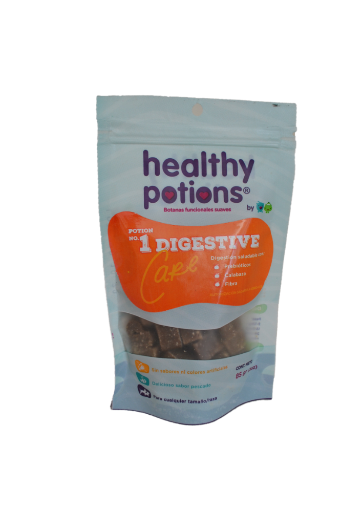 Healthy Potions Digestive Care 85 grs. Pet Shop Querétaro tienda especializada en Venta de