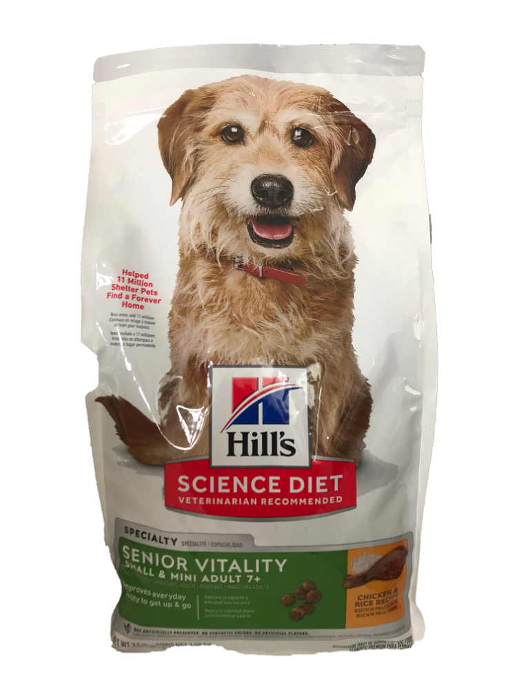 Hill’s Science Diet Adult 7+ Youthful Vitality Small & Mini Chicken