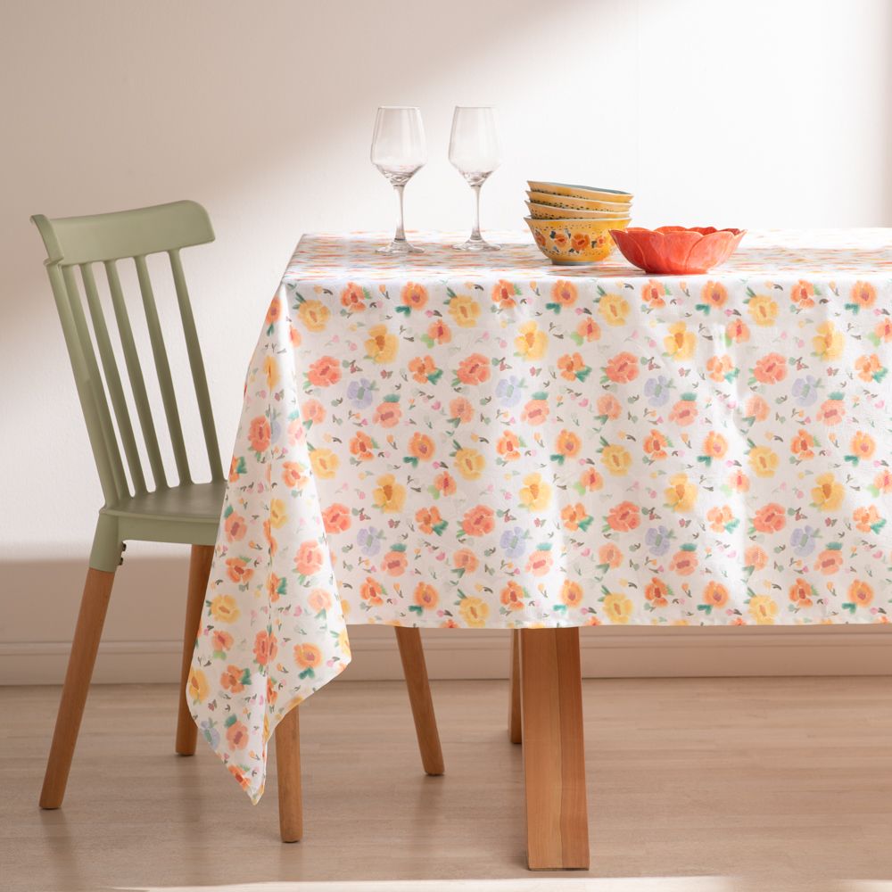 Mantel jacquard estampado 160x240 cm