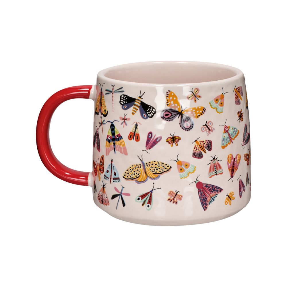 Taza de cerámica con diseño impreso 420 ml