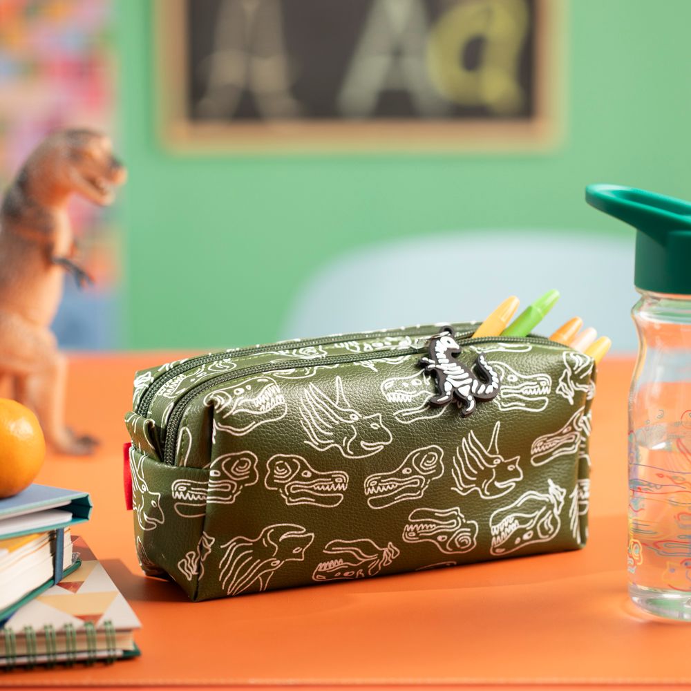 Estuche con doble cierre 7x9.5x20 cm