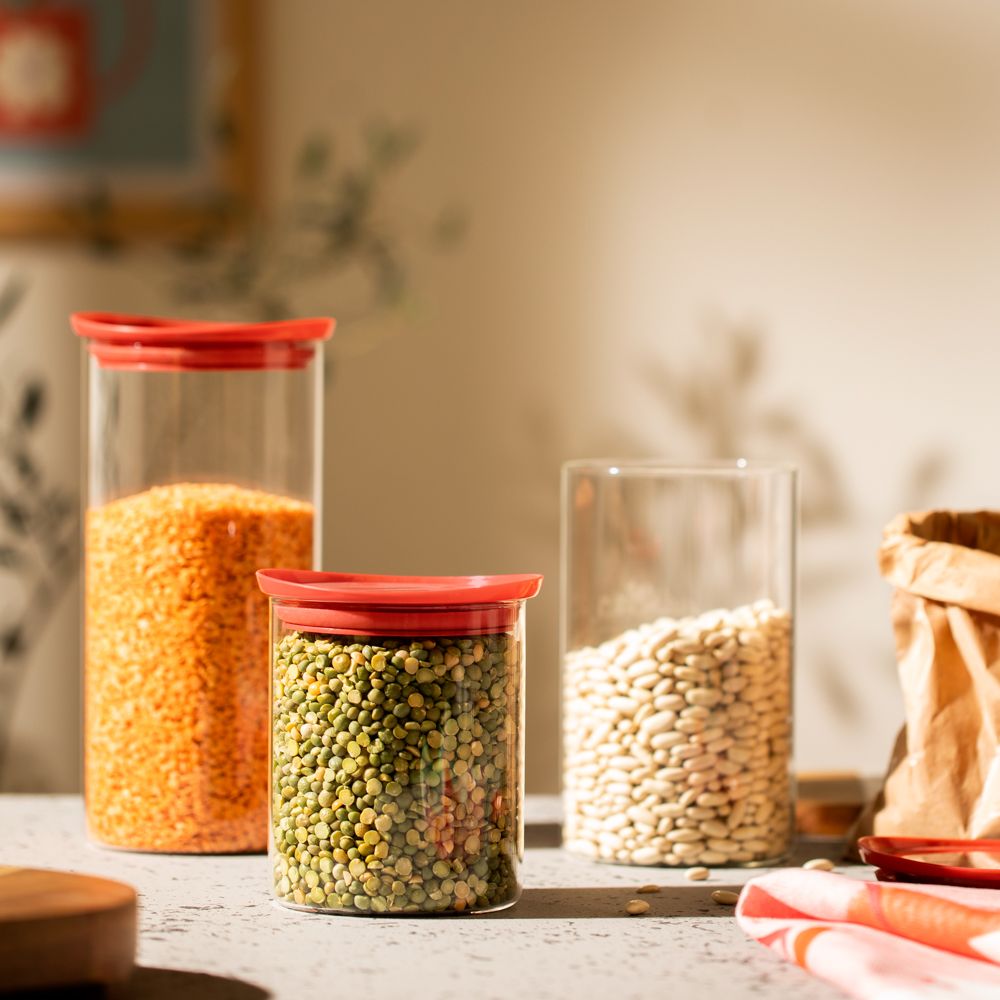 Frasco de vidrio con tapa 700 ml