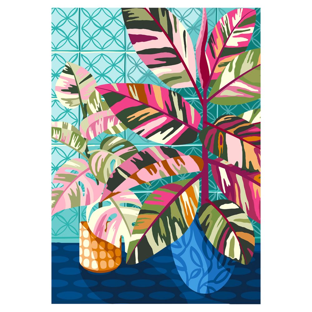 Set de lámina y materiales para pintar