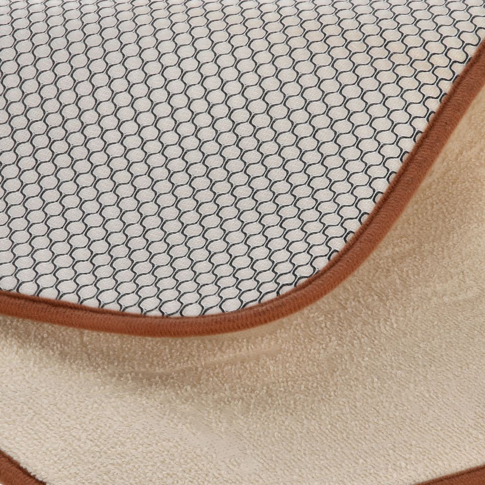 Paño tapete seca vasos con textura 38x50 cm