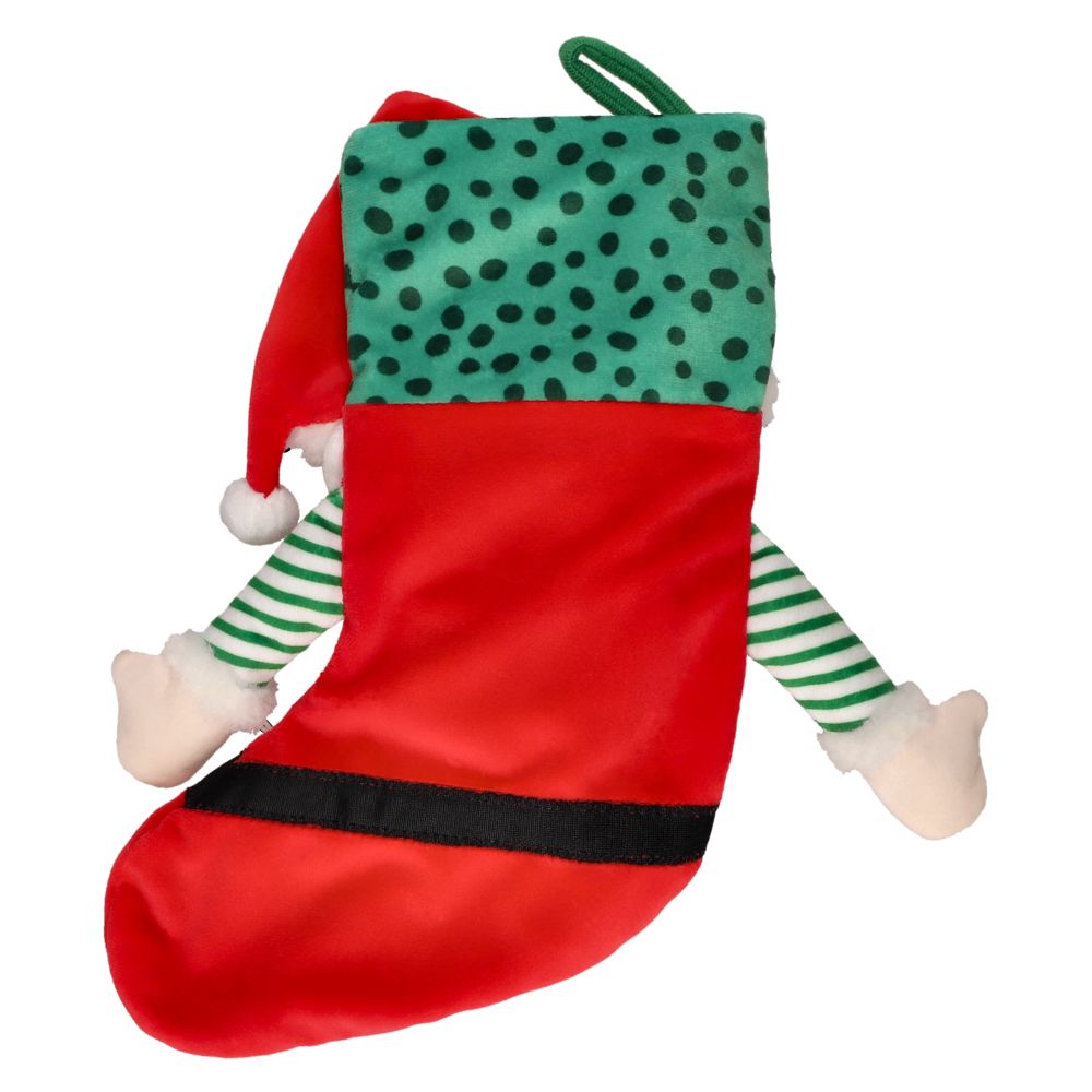 Bota navideña con personaje
