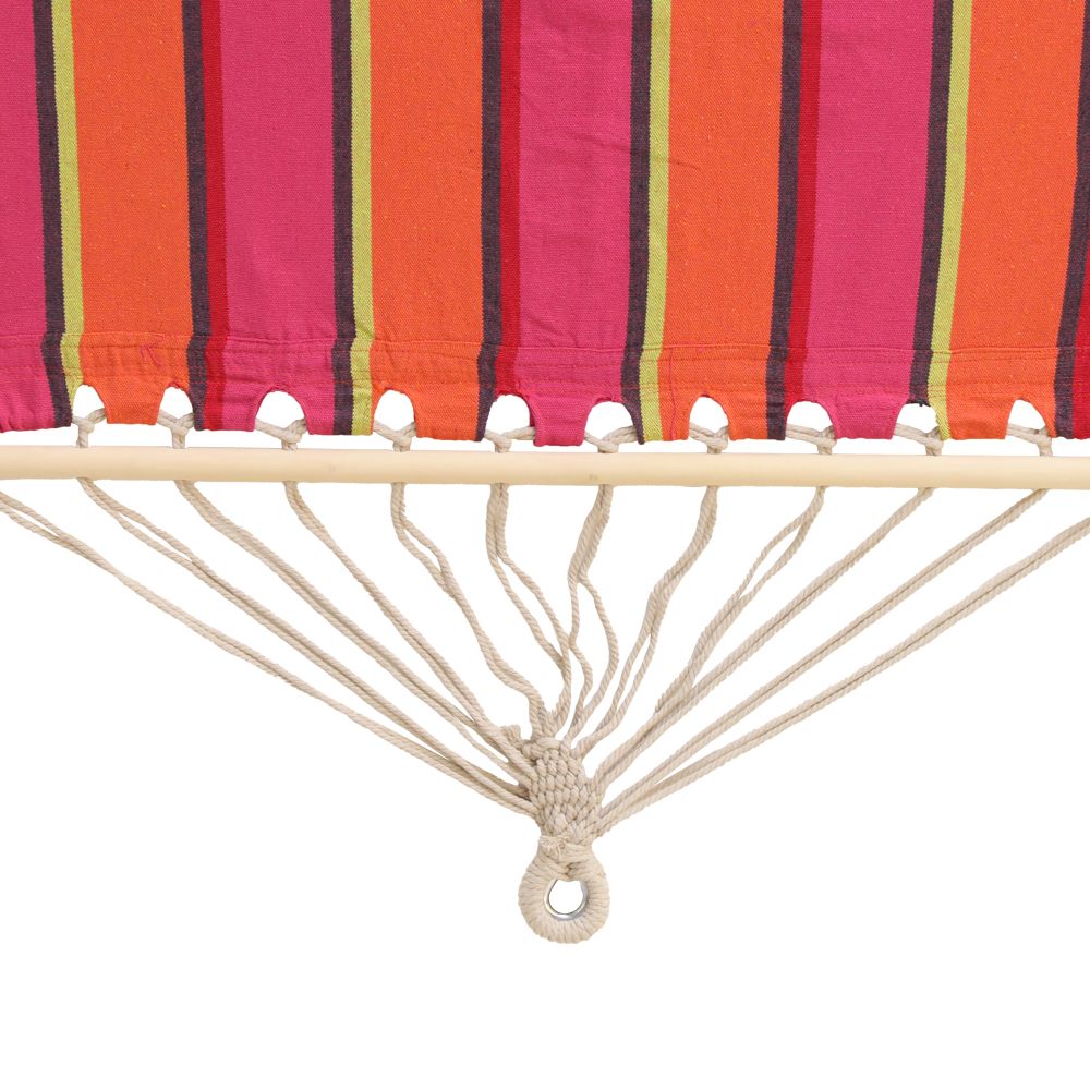Hamaca con flecos 100x200 cm
