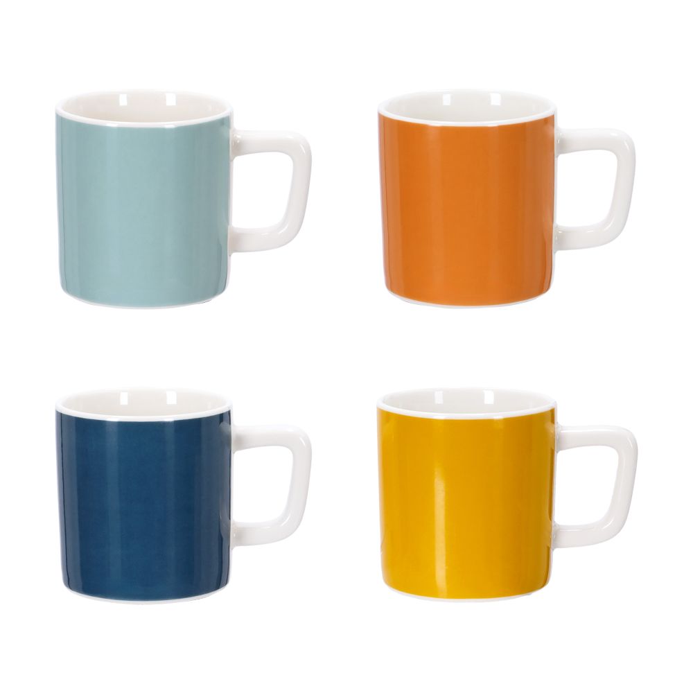 Set de 4 mini Tazas 140 ml