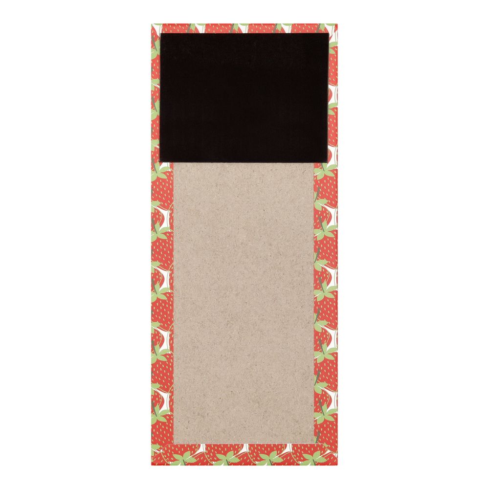 Block de lista de compras magnética 10x24 cm