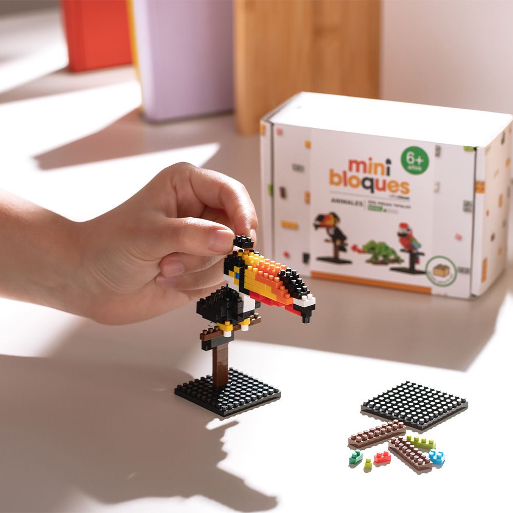 Minibloques plástico 13x6x9 cm