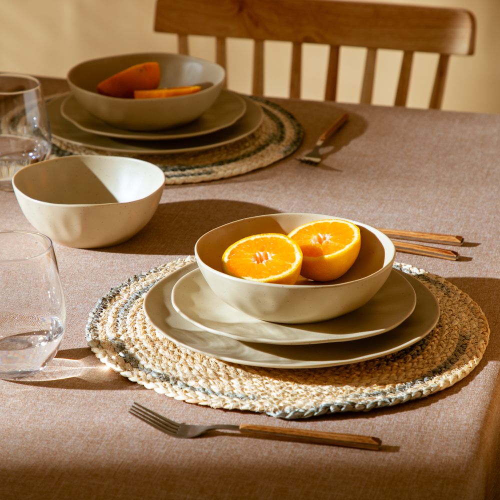 Plato de pan melamina diámetro 23x2 cm