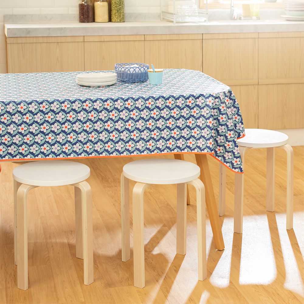 Banco apilable de madera 32x45 cm