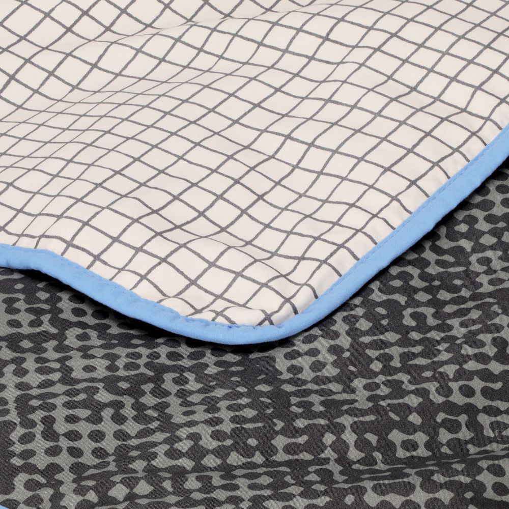 Cobertor estampada reversible infantil individual