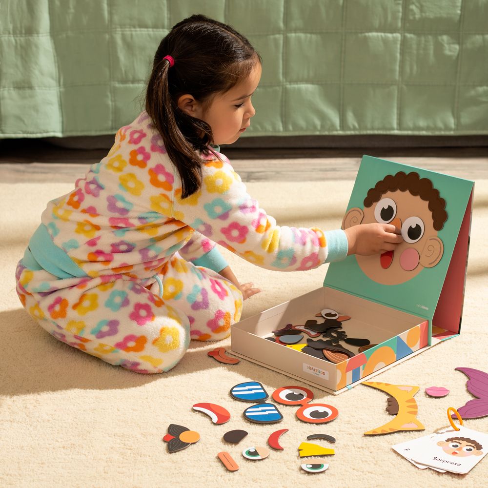 Rompecabezas caras magnéticas