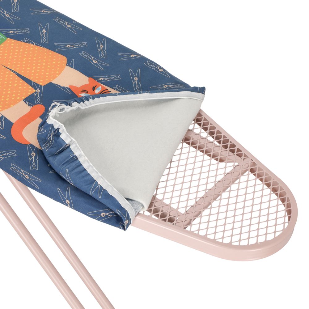 Tabla de planchar con soporte para plancha 88X33x107 cm